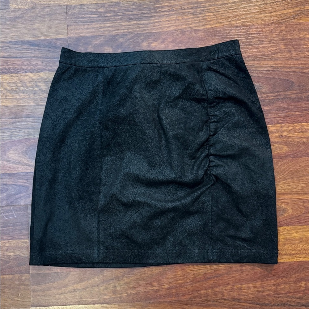 Free People Gray and Black Skirt